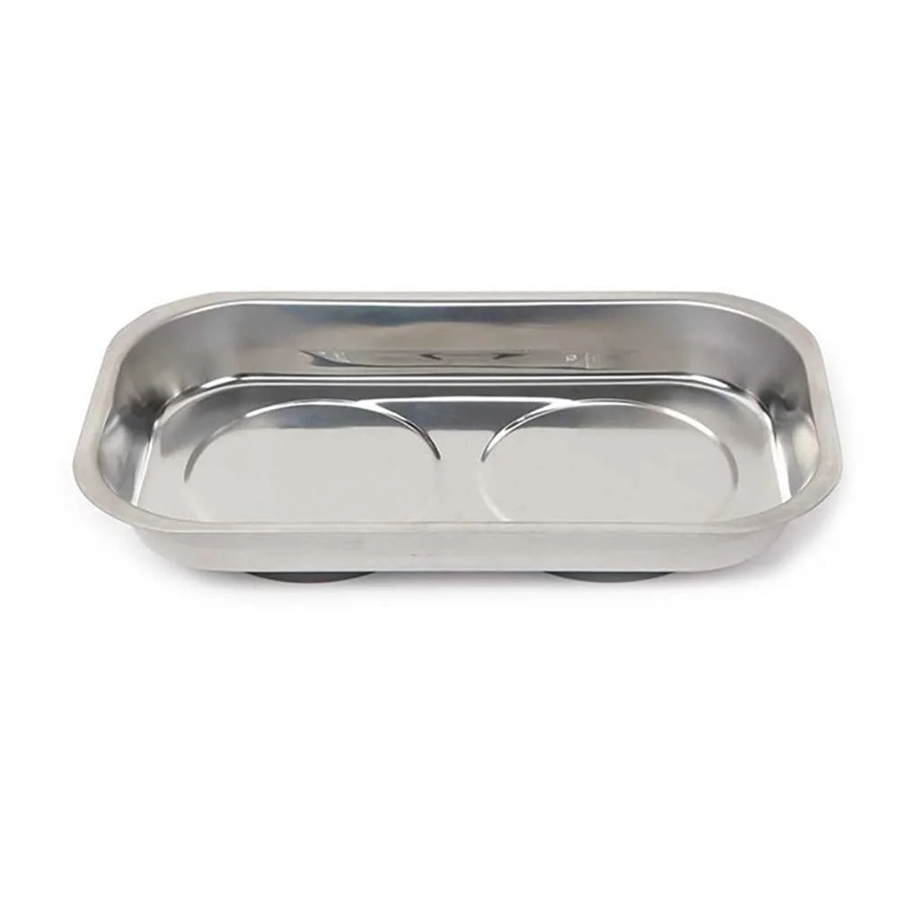 Bandeja Met&aacute;lica Retangular Magn&eacute;tica 23 X 13 Cm