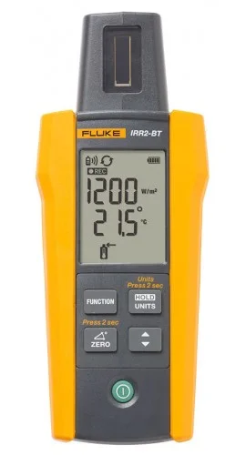 Medidor: energia de radia&ccedil;&atilde;o solar Prec.med: &plusmn;(5%.