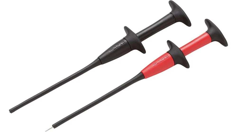 Grampo de Medi&ccedil;&atilde;o com L&acirc;minas Preto e Vermelho 1kv 4mm