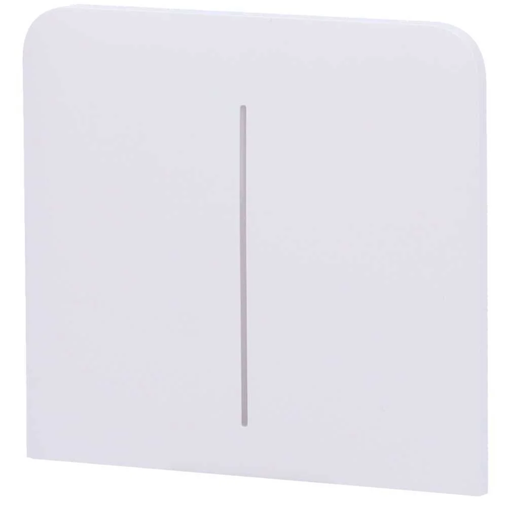 Painel T&aacute;til para Interrutor Duplo Vertical - Compat&iacute;vel com Aj-Lightcore-2g-Vert - Retroilumina&ccedil;&atilde;o 
