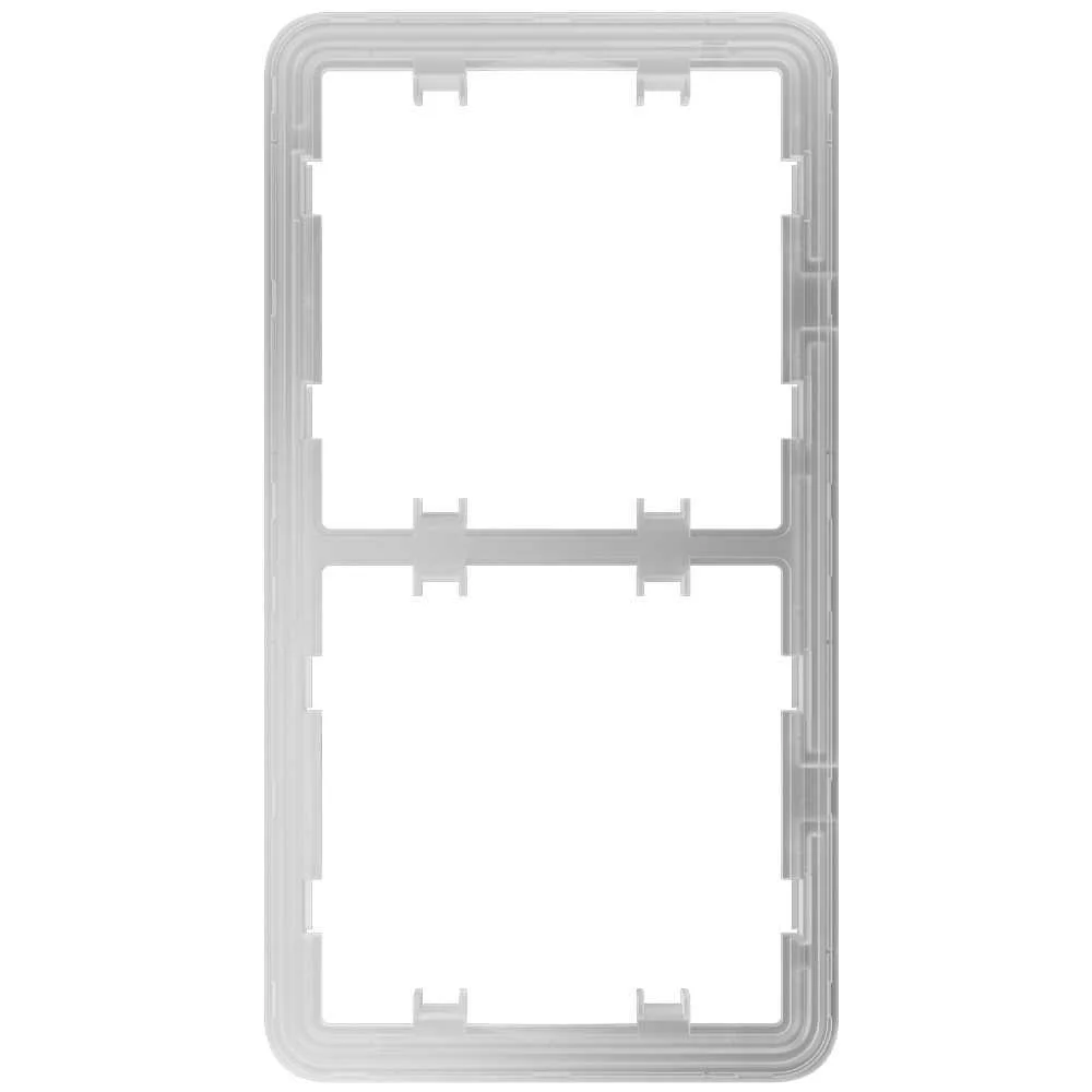 Estrutura Vertical para Dois Interruptores - Compat&iacute;vel com 2 X Aj-Sidebutton-...-Vert- - Ajax - Lig