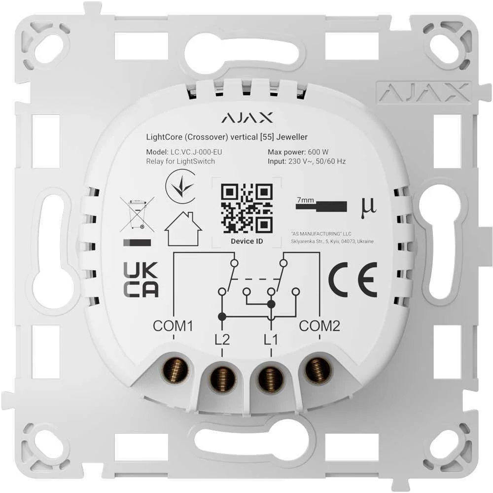 Rel&eacute; para o Interrutor das Luzes de Cruzamento Ve.