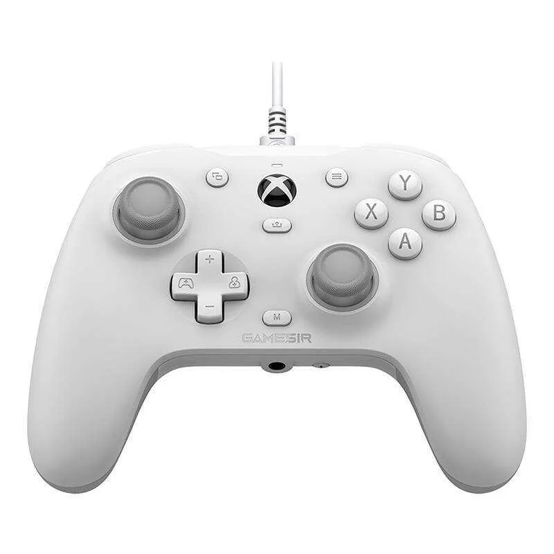 Controlador de Jogos com Fios Gamesir G7 He Branco