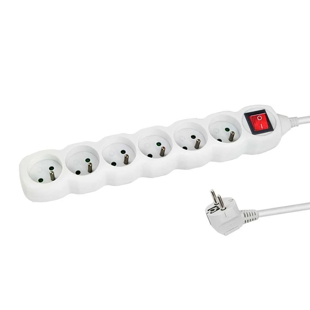 R&eacute;gua de tomadas Esperanza 5 tomadas Interruptor .