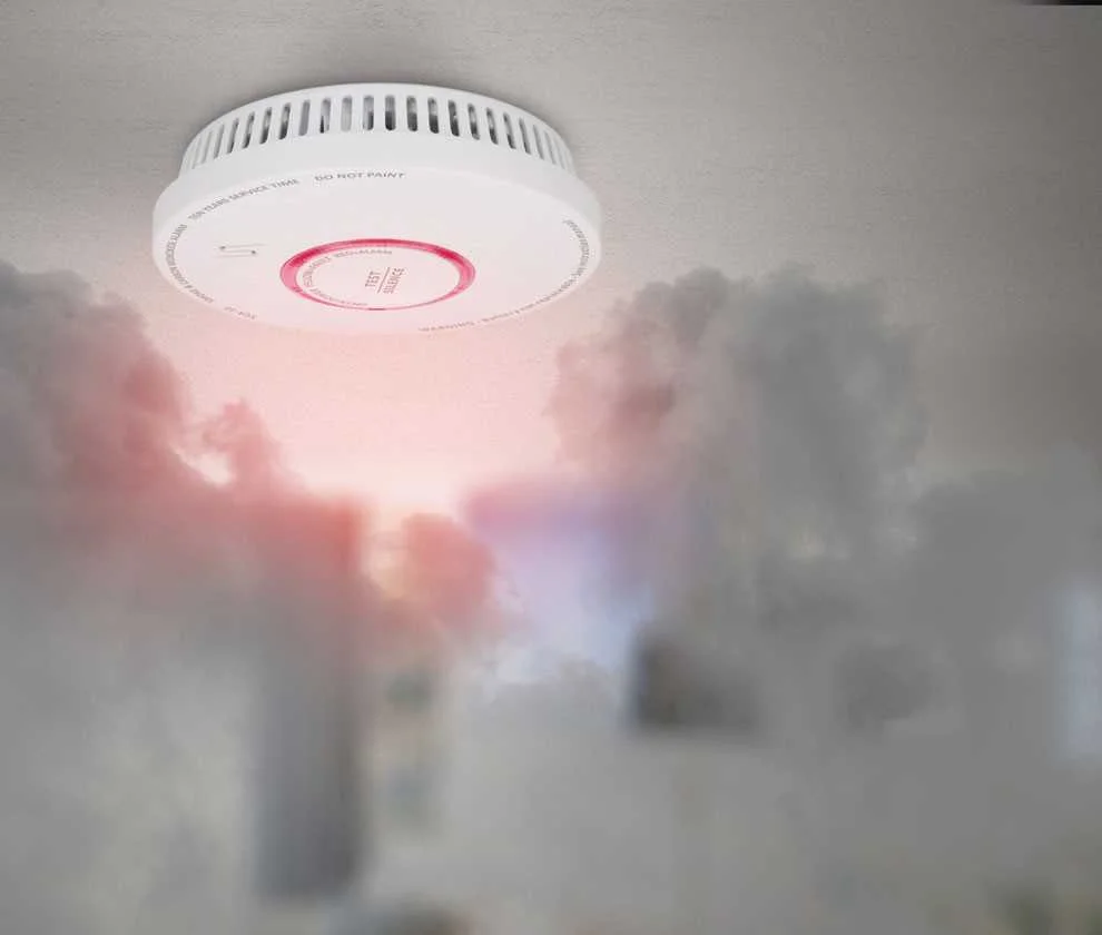 Detector de Humos Y Mon&oacute;xido de Carbono