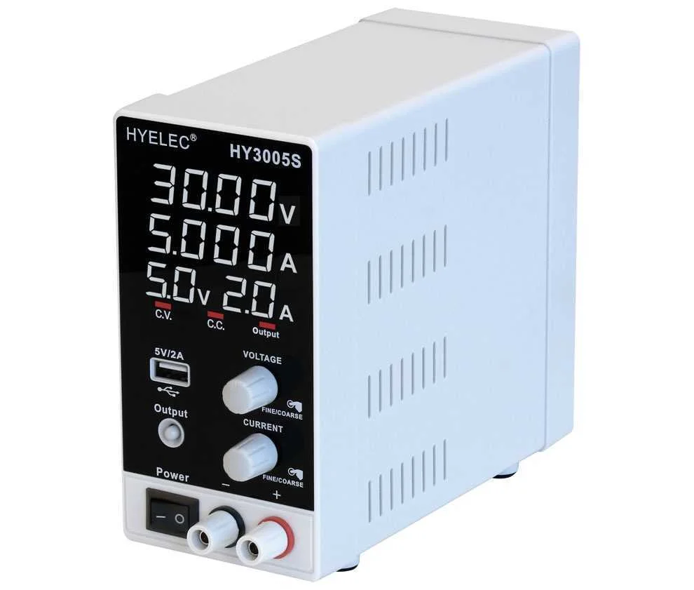 Fuente de Alimentaci&oacute;n Digital Regulable 0-30v/0-.