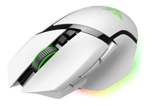 Raton Razer Basilisk V3 Pro 35k Blanco (Rz01-0524.