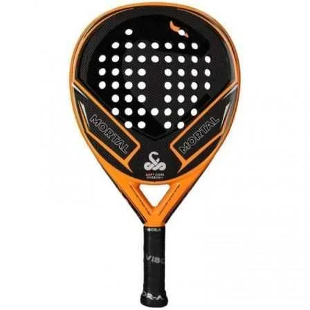 Pala de P&aacute;del Vibor-A Mortal Carbon 3.0/ Naranja .