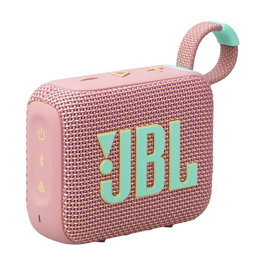 Coluna Port&aacute;til JBL Go4 Bluetooth 5.3 Rosa