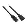 Cabo de Alimenta&ccedil;&atilde;o Aisens CPU C13/H-C14/M Preto 1