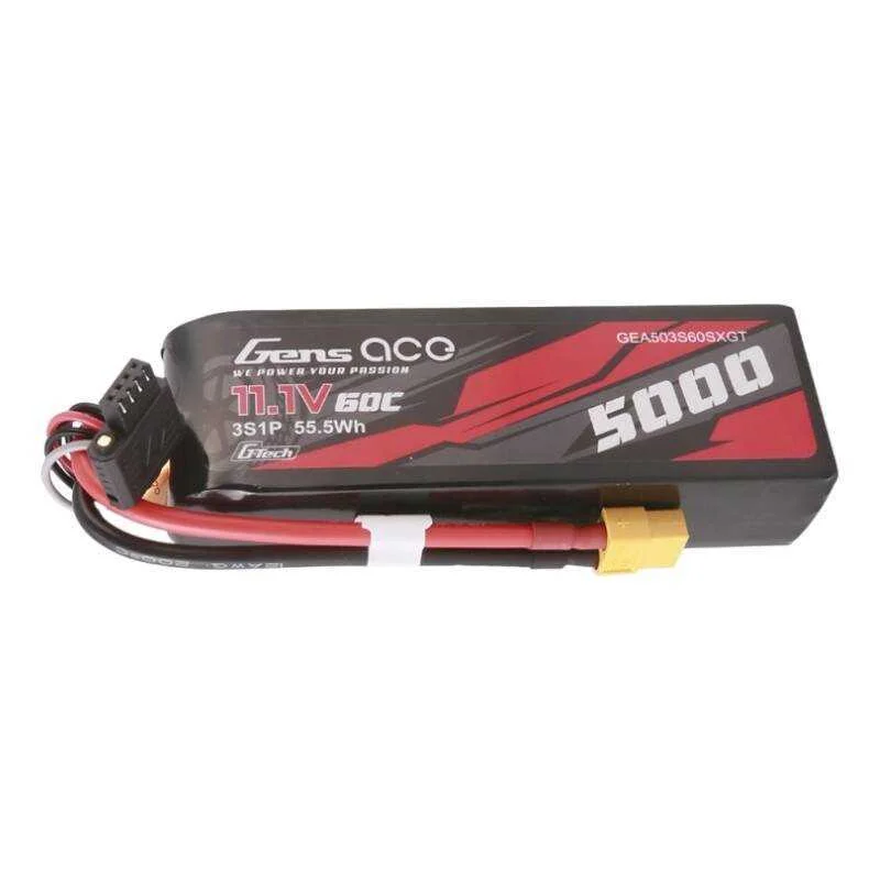Gens Ace G-Tech 5000mah 111v 60c 3s1p Short-Size