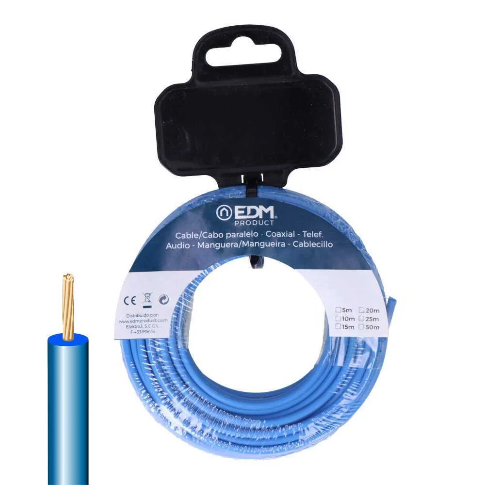 Cabo H07z1-K 6 Mm2 Azul 5 M