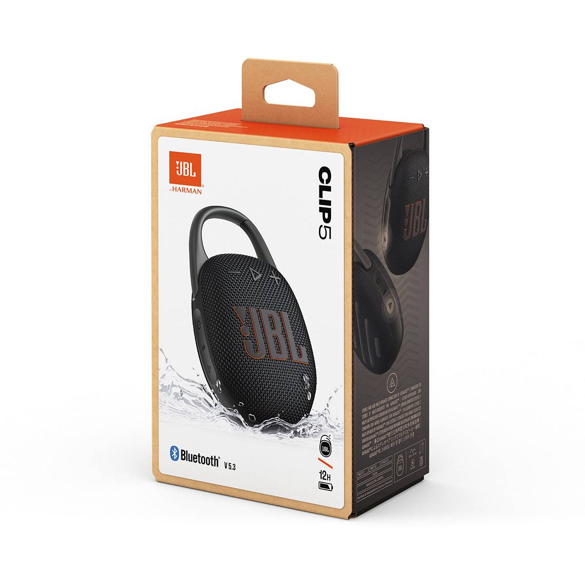 Coluna Bluetooth Jbl Clip 5 Preto