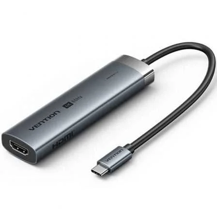Docking Usb Tipo-C Vention Tgmhb/ 3xusb/ 1xhdmi/ .