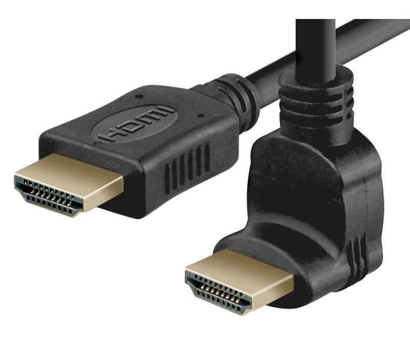 Conexi&oacute;n Hdmi Macho Recto - Macho Acodado Izq. 1..