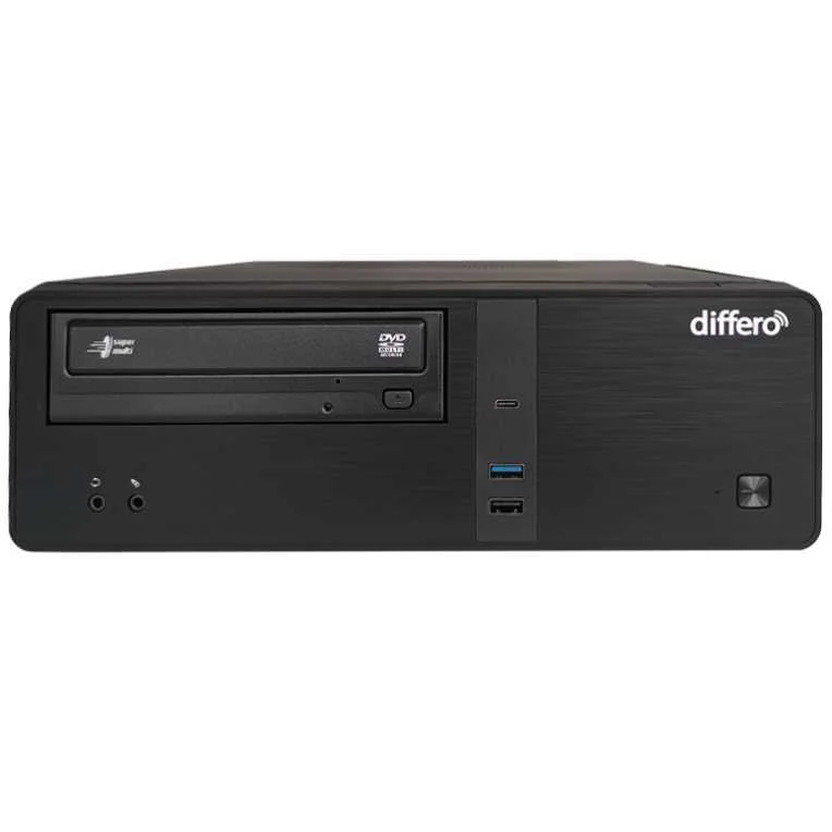 Pc Differo I5 12400 16gb SSD 500 Nvme Dvd Hpa3 T3