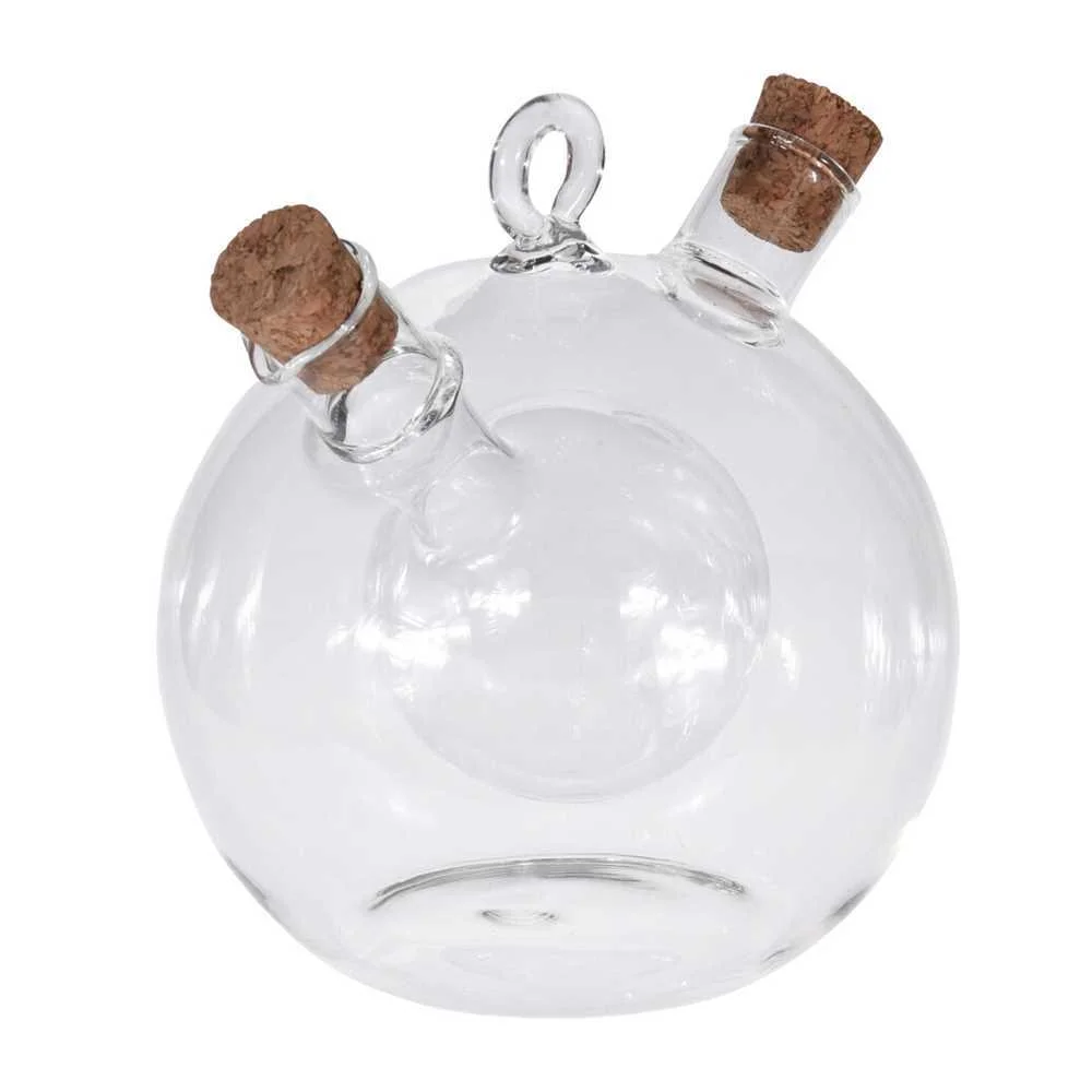 Galheteiro (Aceite e Vinagre) de Vidro 2 em 1 350.