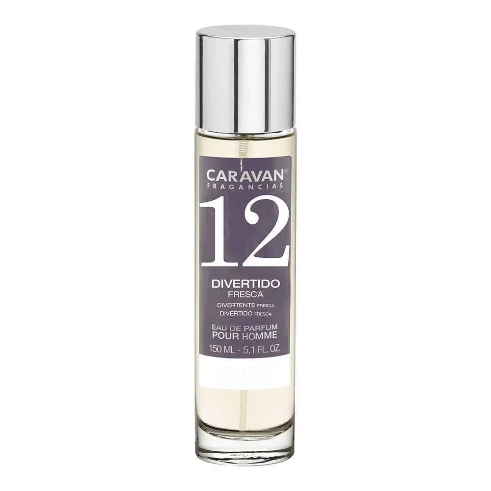 Marca: Caravan<br>capacidad: 150 Ml<br>tipo: Eau de Parfum<br>aplicaci&oacute;n: Caballero<br>modelo: N&ordm; 12