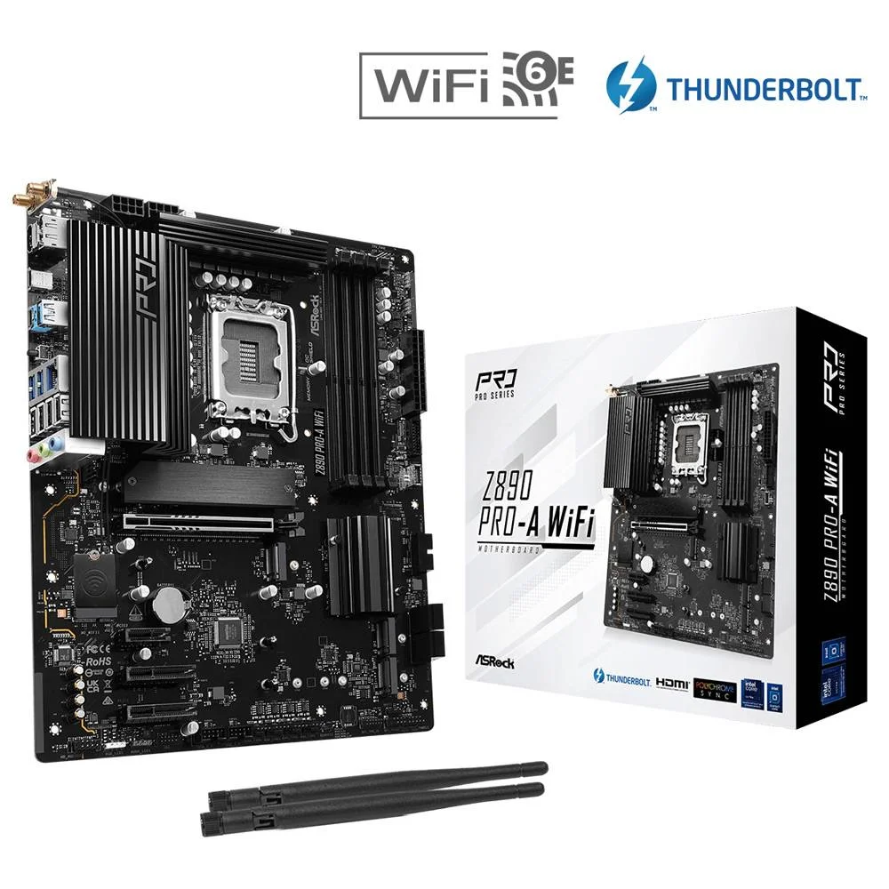 Motherboard Atx Asrock Z890 Pro-A Wifi Skt1851