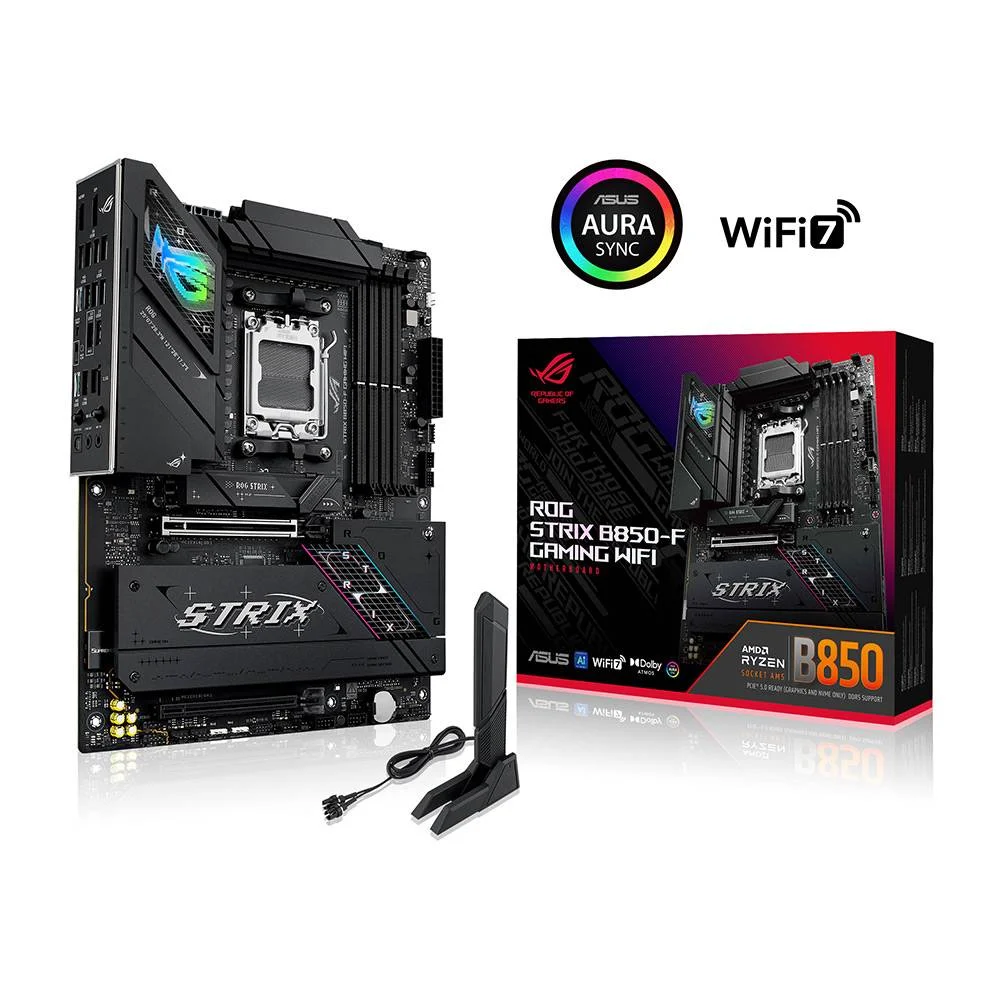 Mb Asus Rog Strix B850-F Gaming Wifi    (Amd,Am5,Ddr5,Atx)