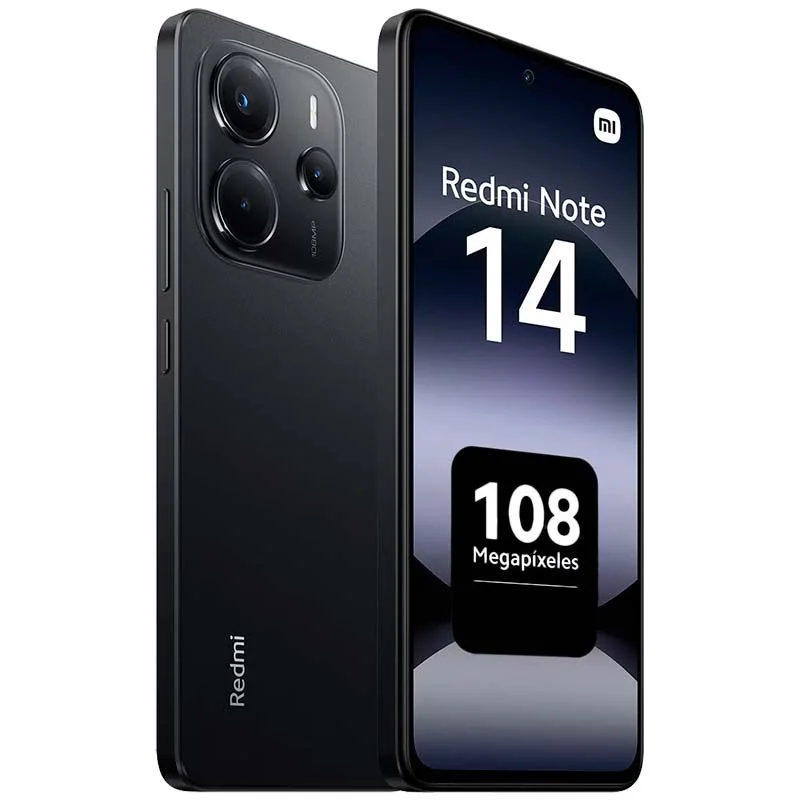 Smartphone Redmi Note 14 4g 6gb/128gb Negro