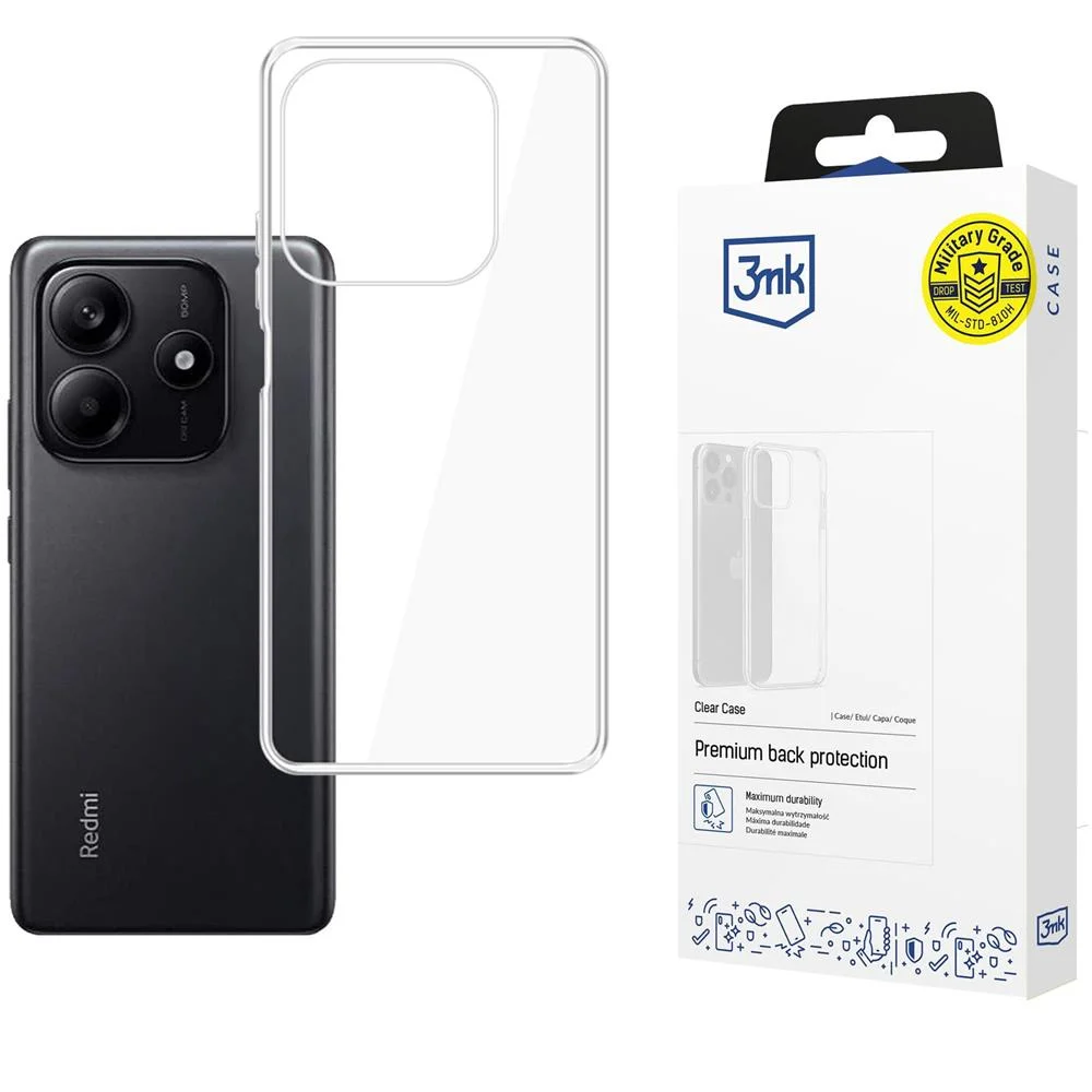 Capa Xiaomi Redmi Note 14 5G 3MK Clear Case