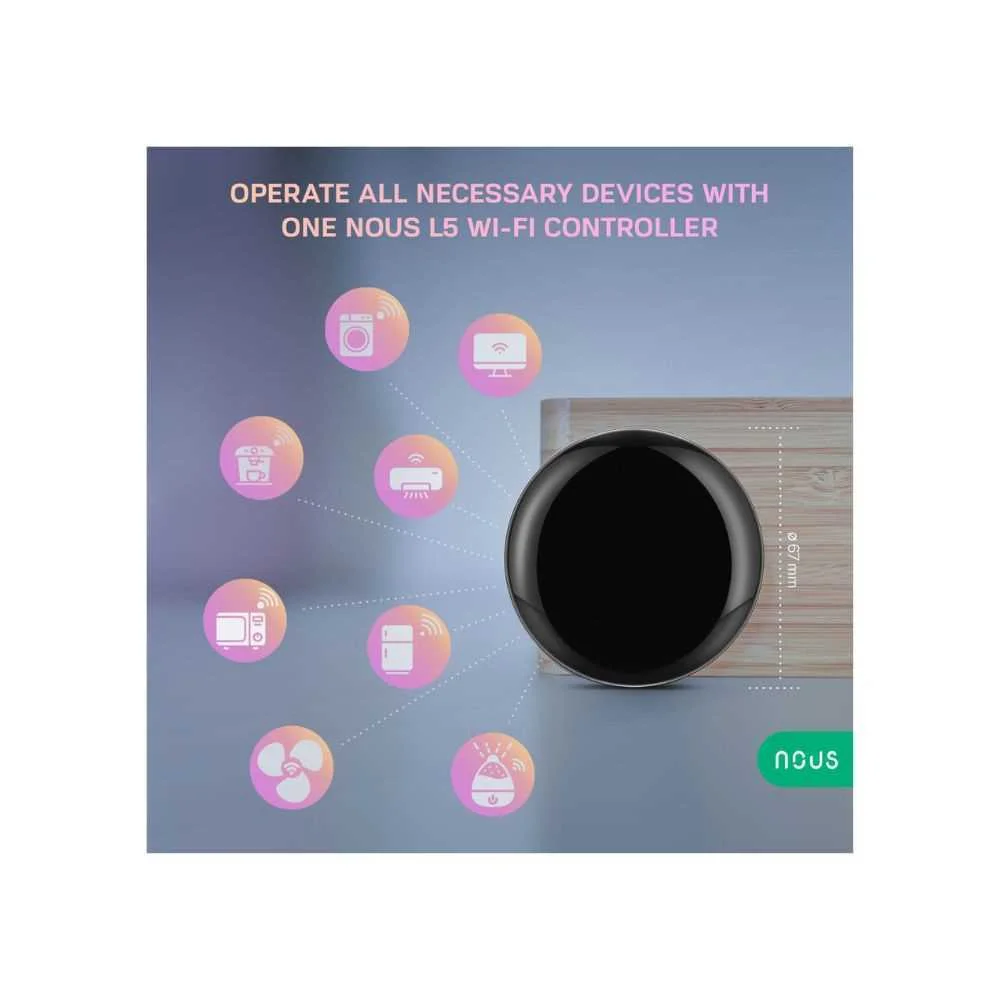 Nous L5 Smart Tuya Wi-Fi Ir (Infrared) Controller