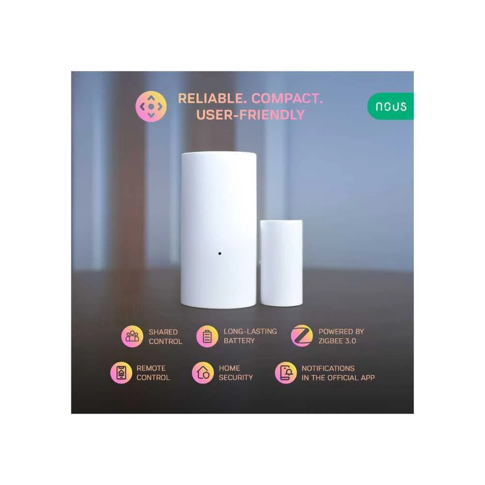 Nous E3 Smart Tuya Zigbee Sensor de porta/abertur.