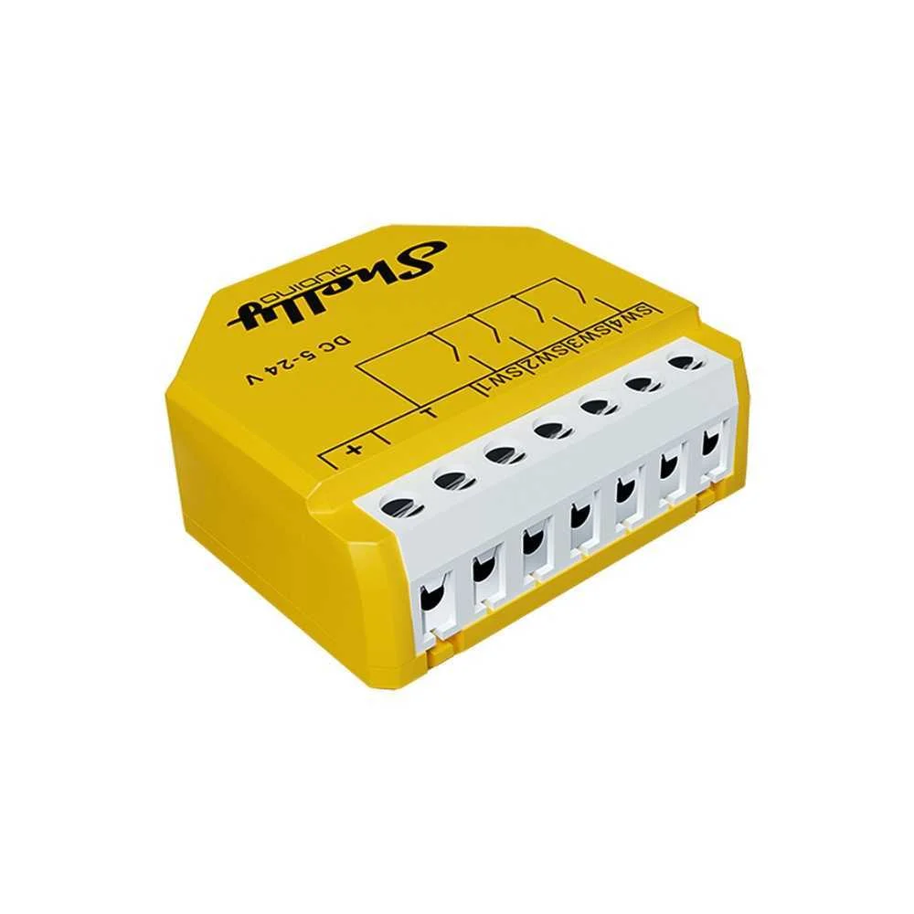 Shelly Wave I4 Dc Wireless Switch Input / Scene Controller