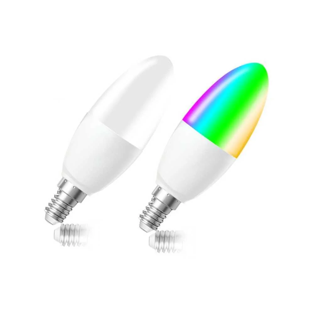 L&acirc;mpada inteligente Smartwise E14 Wi-Fi + Ewelink.