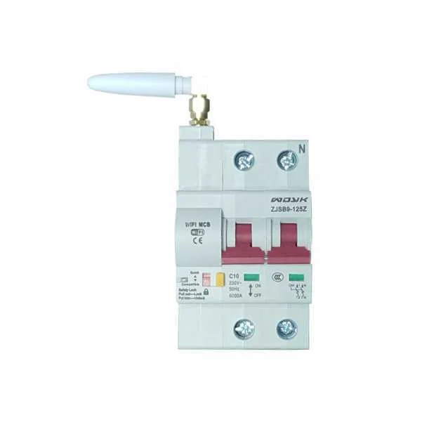 Mini disjuntor inteligente Wi-Fi Wdyk Mcb 10a 2p .