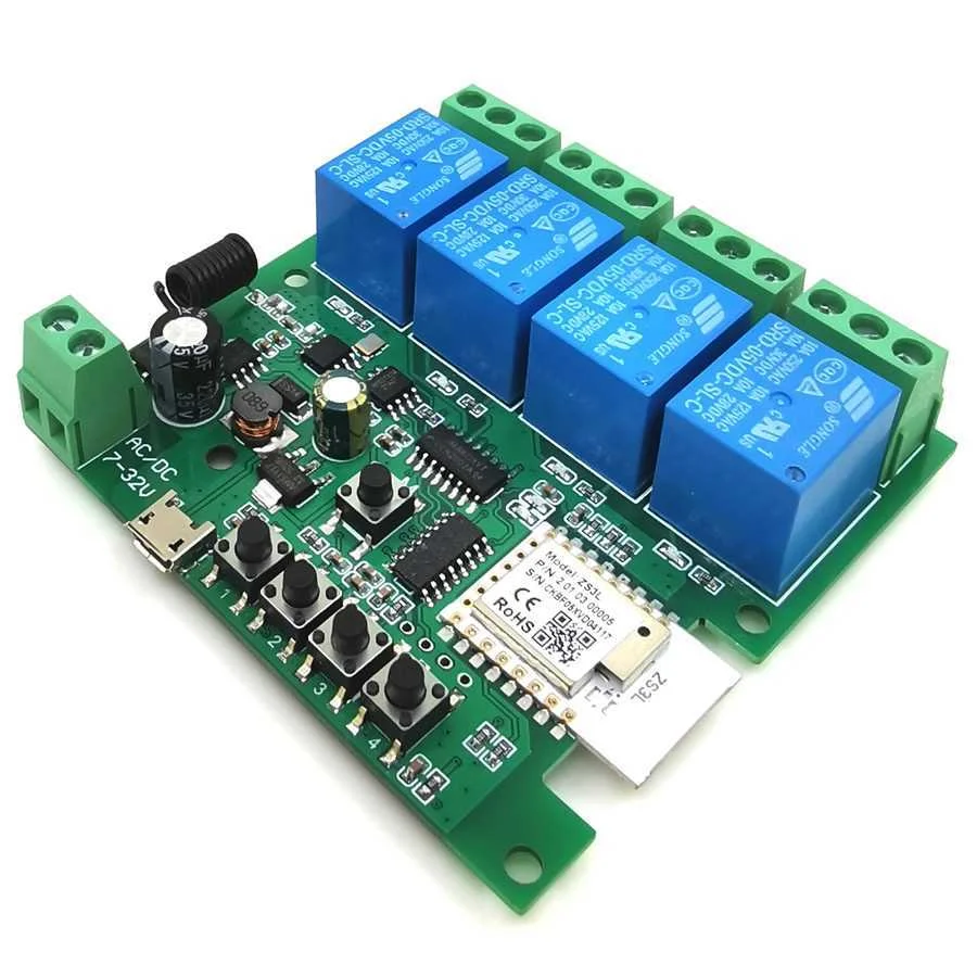 Interruptor de rel&eacute; inteligente Smartwise 5v-32v .