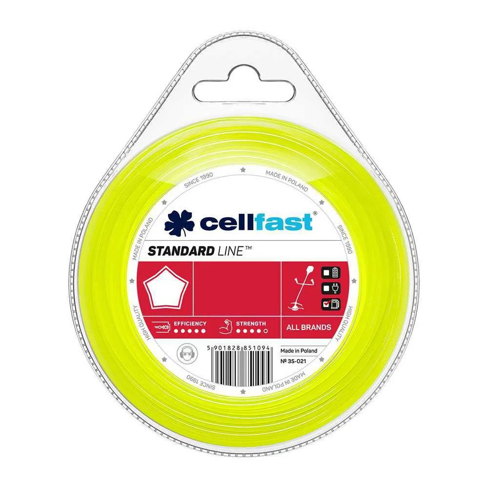 Linha Dispensadora para Ro&ccedil;adeira Standard - Estrela 2,4 Mm 15 M