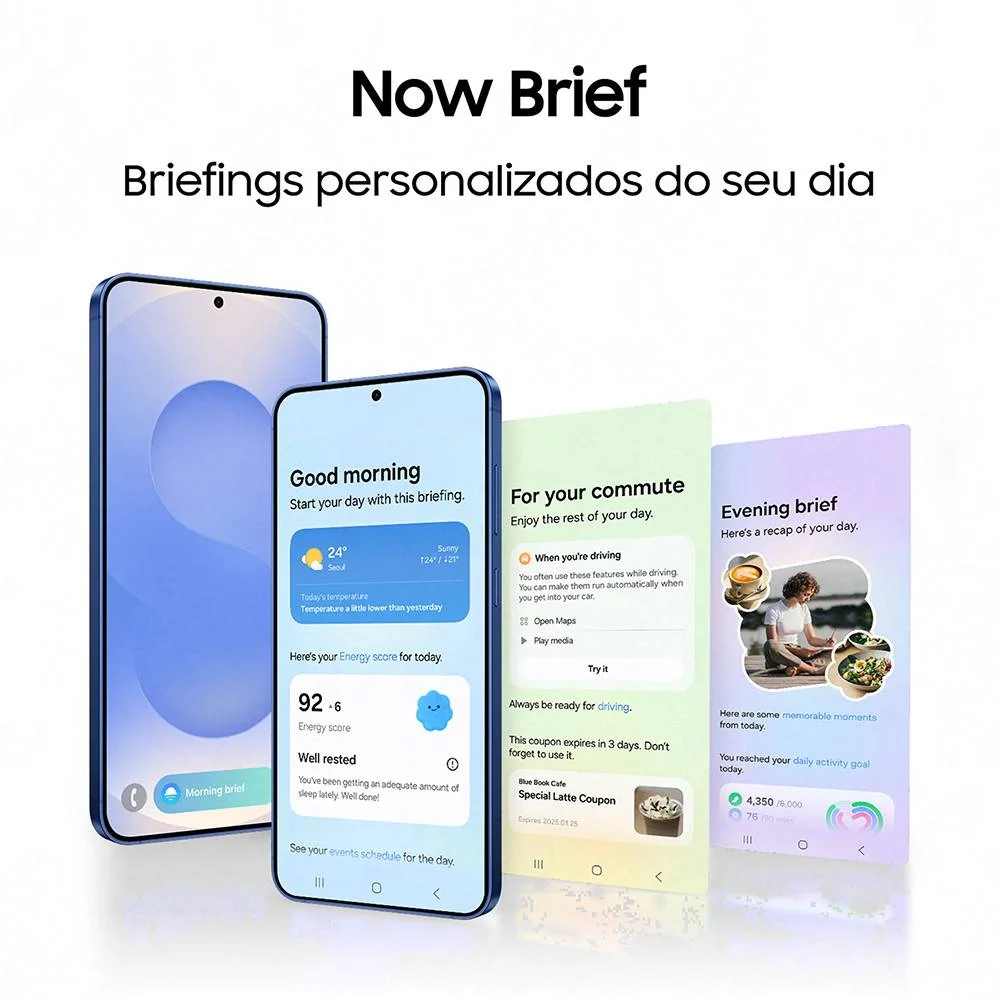 Smartphone Samsung Galaxy S25+ 5g 12/512gb Azul Marinho