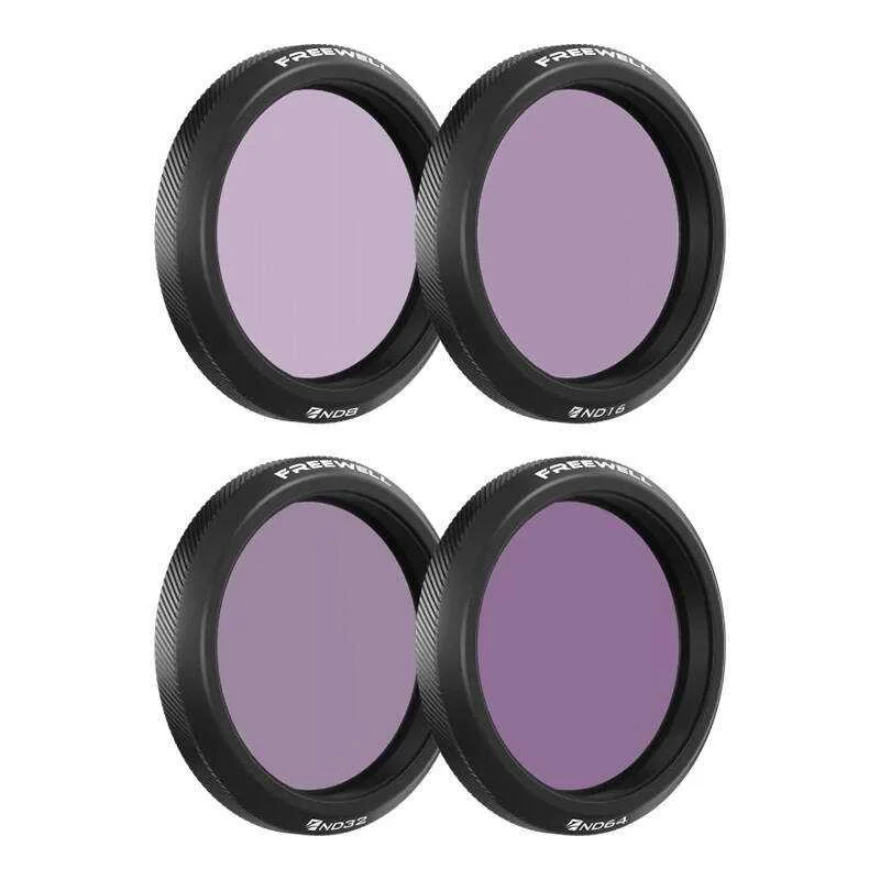 Freewell Set Of 4 Nd Filters For Dji Osmo Action 5 Pro