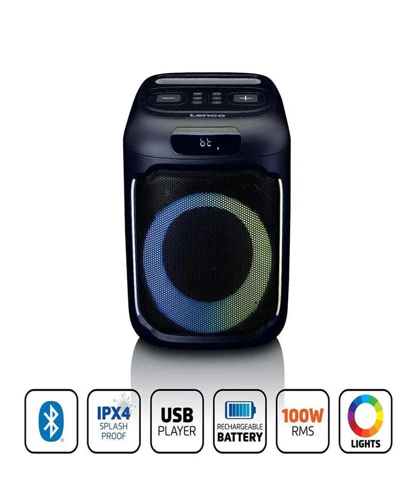 Altifalante de Festa Bluetooth Ipx4 Compacto Com