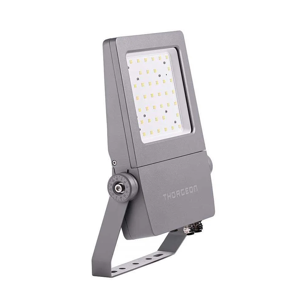 Projetor LED 150 W 4000 K 21000 Lm 220 - 240 V Ip66 Ik08 Ral7037, Driver Y Leds Philips, Luz Fria
