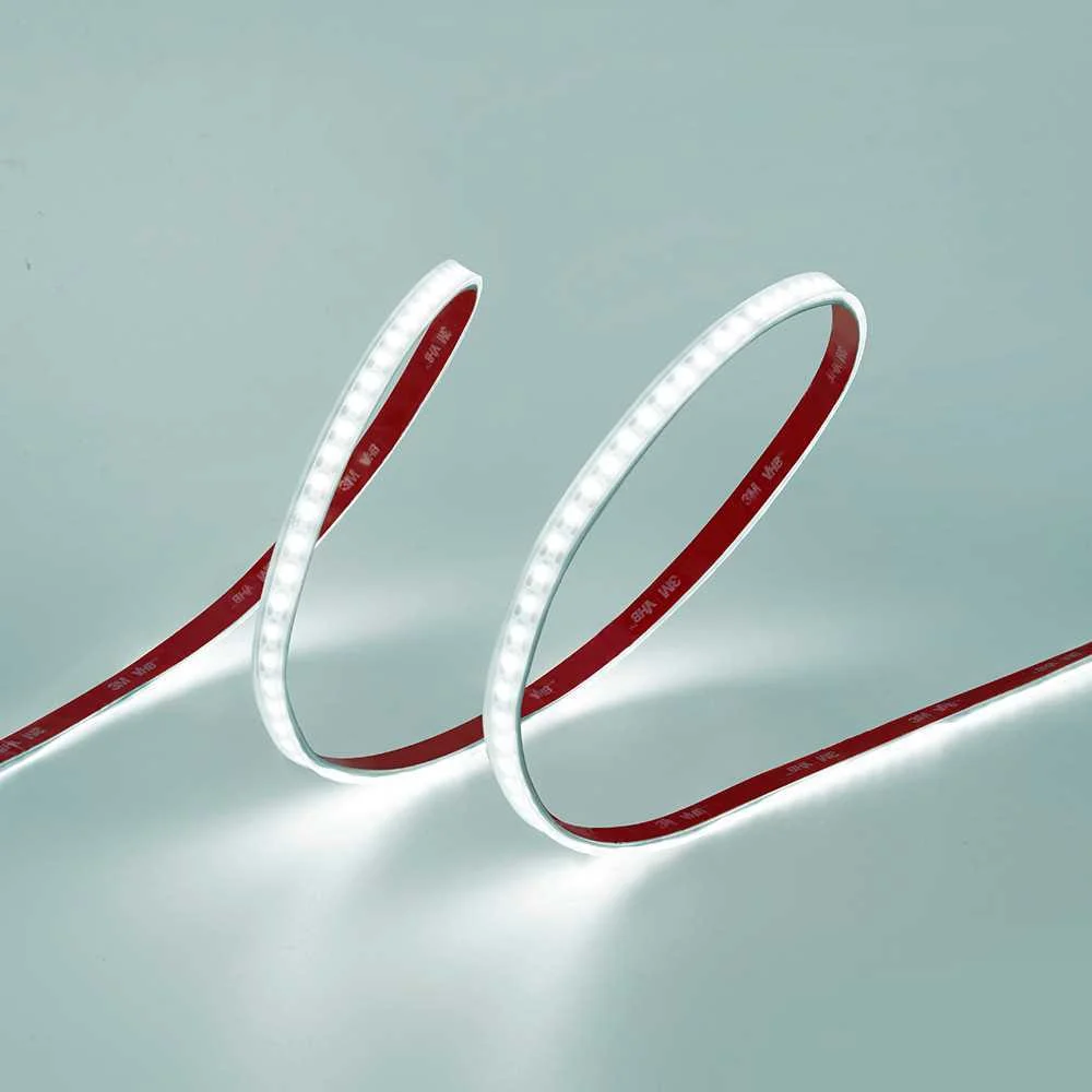 Tira LED Llum Freda Blanca, Temperatura 6.400 K, Mida 5 M X 10 Mm, Pot&egrave;ncia 8 W/M, 100lm/W Amb 120 L