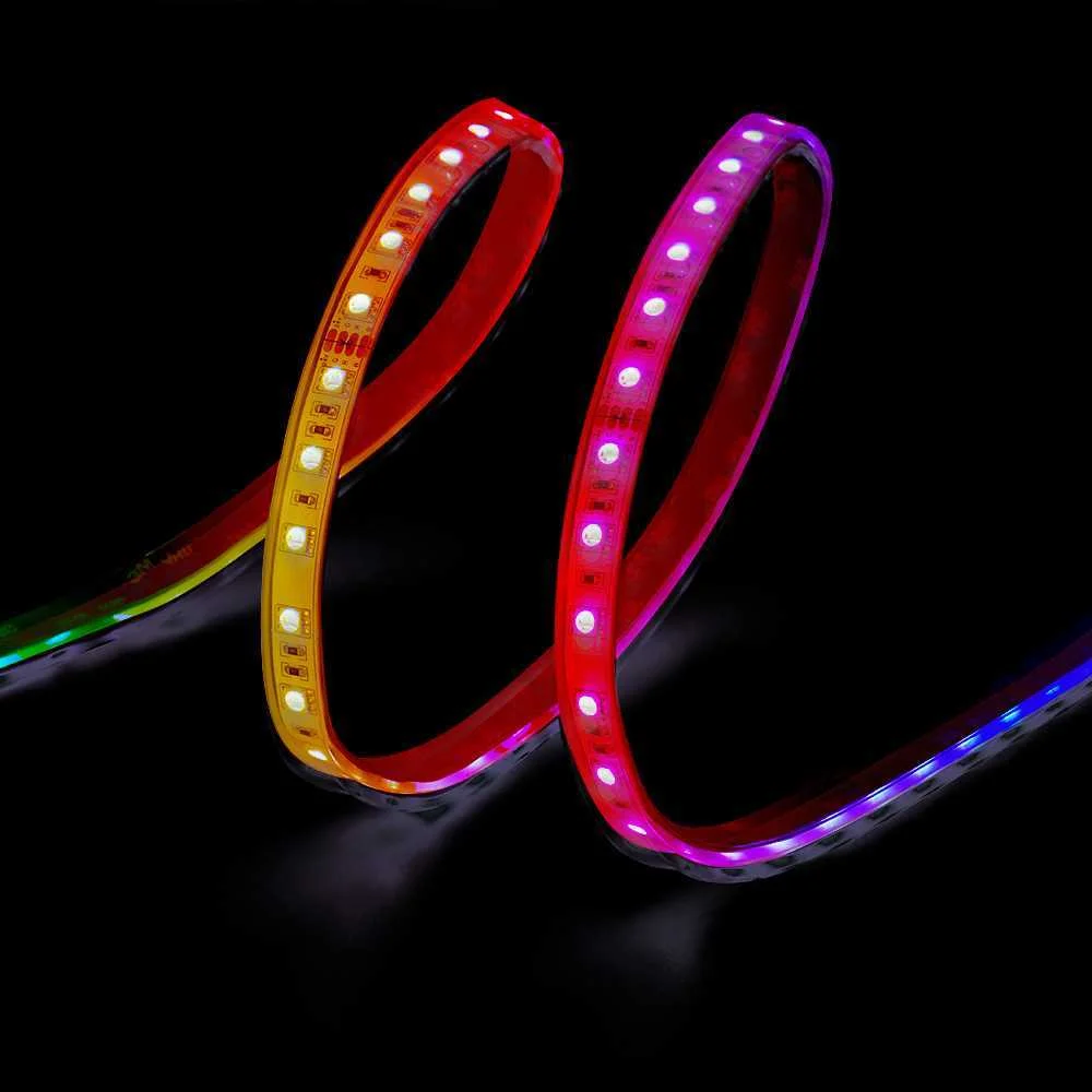 Tira LED RGB Adhesiva, Controlada Amb L'aplicaci&oacute; Tuya I Comandament a Dist&agrave;ncia (44 Botons), Mida 5