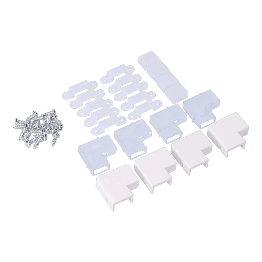 Joc D'accessoris Per a Tires de Led, Es Compon de 4 Connectors, 4 Tapes Finals, 10 Subjeccions de Si