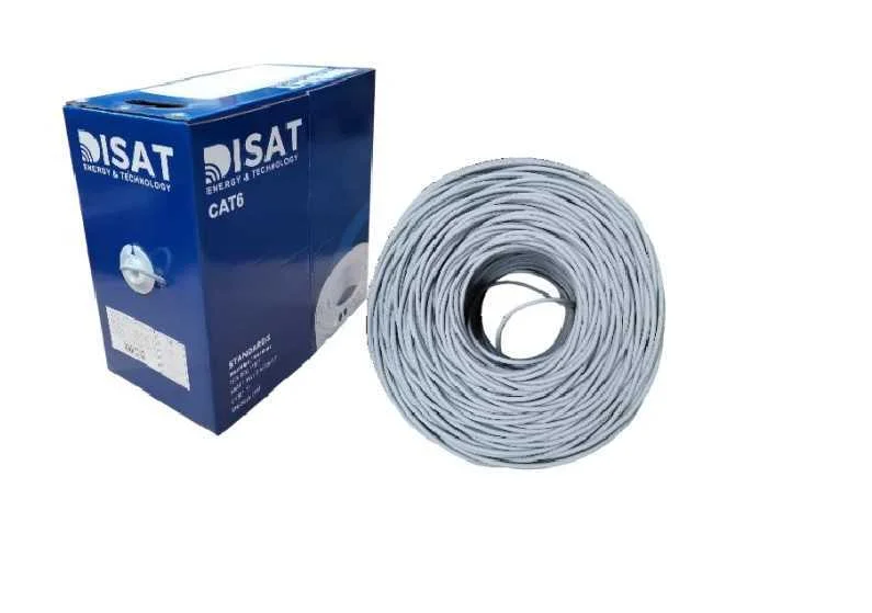 Cabo UTP CAT6 CU 23AWG LSZH 305m / RL Cinza