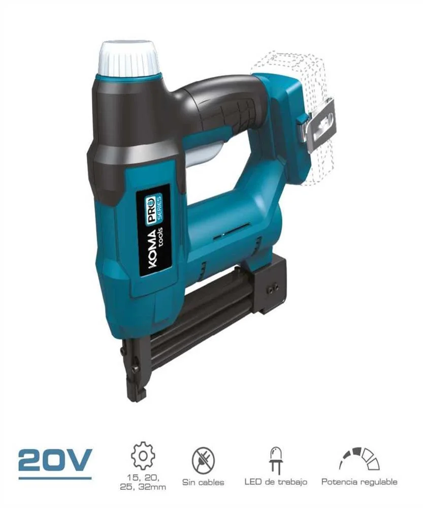 Pistola Per a Claus I Grapadora 20 V (Sense Bateria Ni Carregador), Voltatge Nominal 20 V Dc (Bateri