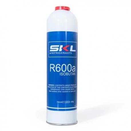 Botija de 420gr de Isobutano R600a