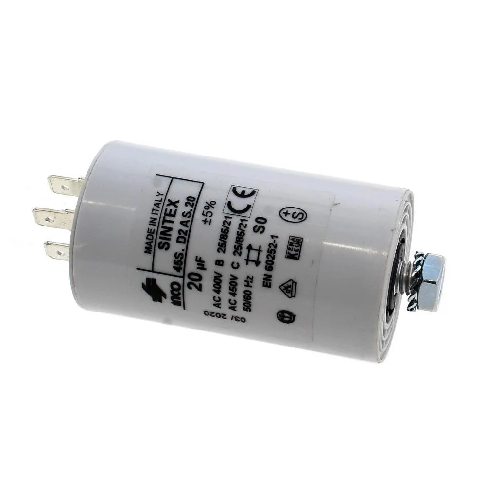 Condensador 20cf - 450v - 6cm Dielectri