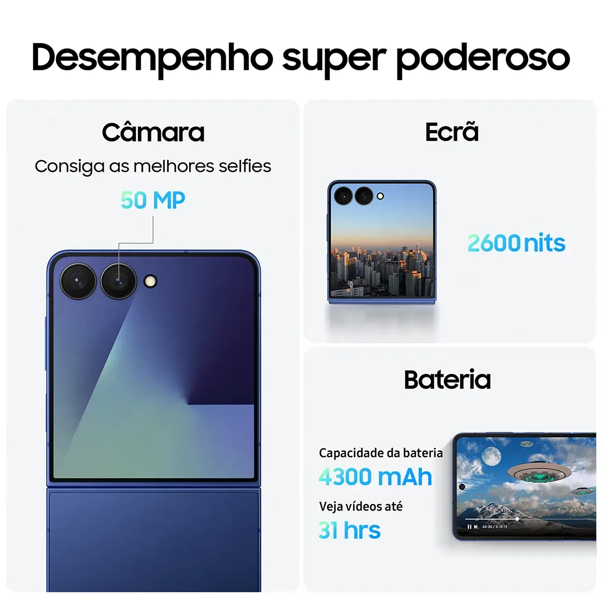 Smartphone Samsung Galaxy Z Flip7 12/512gb Vermelho Coral