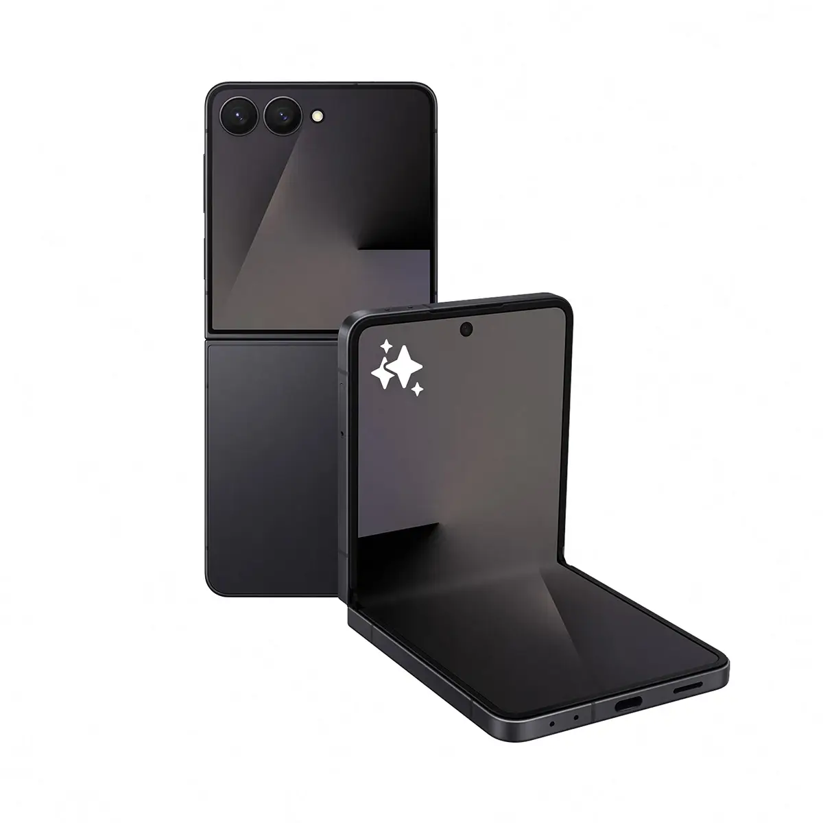 Smartphone Samsung Galaxy Z Flip7 12/256gb Preto Noturno
