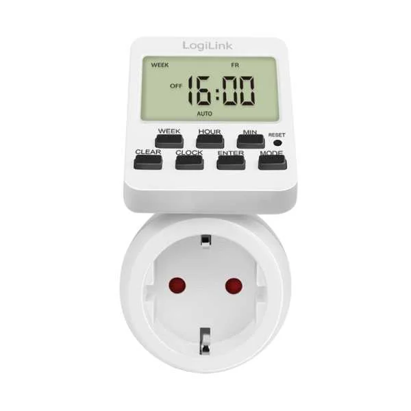 LOGILINK ET0014 TEMPORIZADOR EL&Eacute;TRICO BRANCO TEMP.