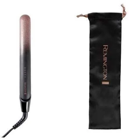 Plancha Pelo Remington S5305 Rose Shimmer Ceramica