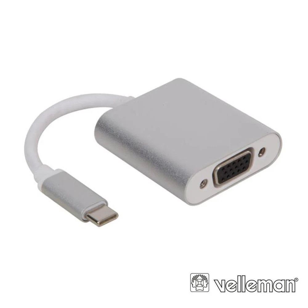 Adaptador Usb 3.1 Tipo C - Vga F&ecirc;mea