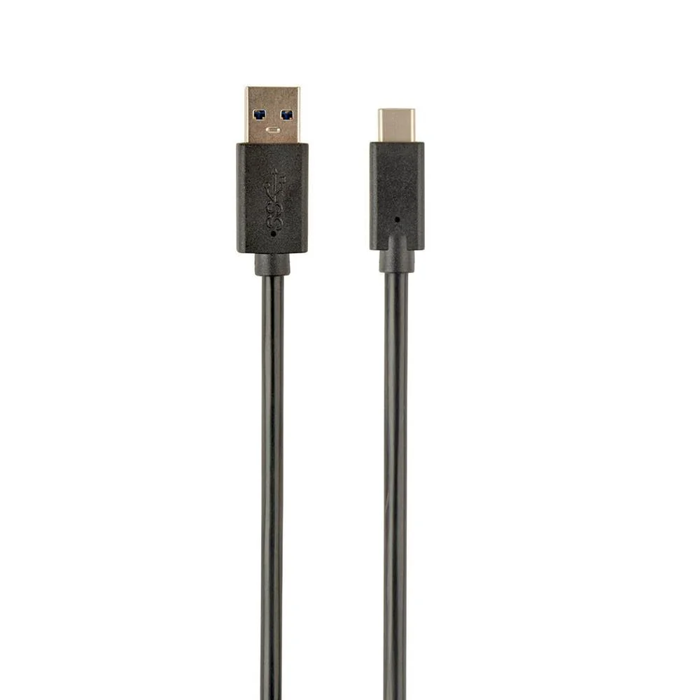 Cabo Gembird Ccp-Usb3-Amcm-0.1m Usb-A 3.0 P/ Usb-C 10cm Preto